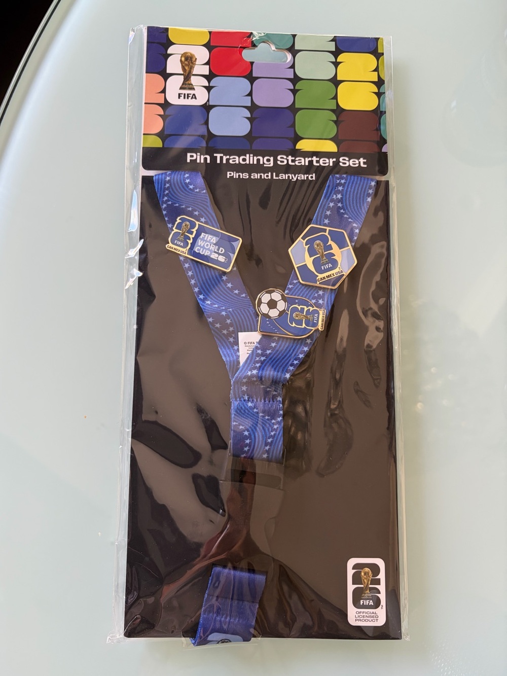Brand New - FIFA Official Lanyard and Pin Trading Set